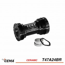 Boitier de pédalier CEMA T47A céramique pour SRAM GXP