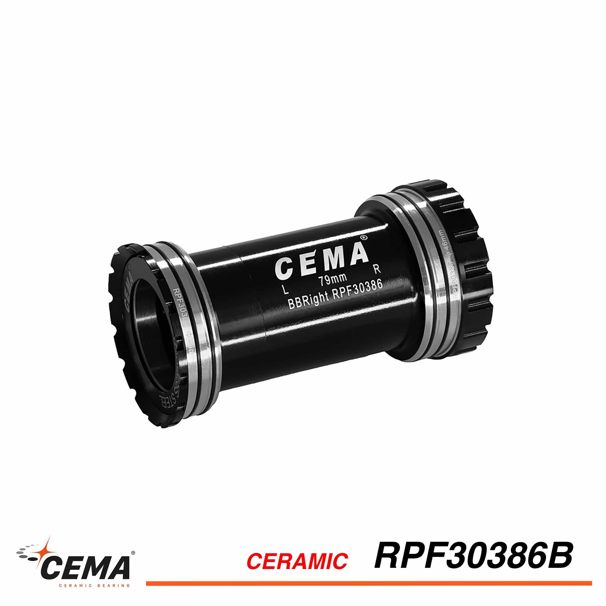 Boitier de pédalier CEMA Ceramique BBright46 pour FSA386/ROTOR 30mm sur Cervélo®
