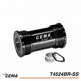 Boitier de pédalier CEMA Inox T45 pour Pédalier SRAM GXP