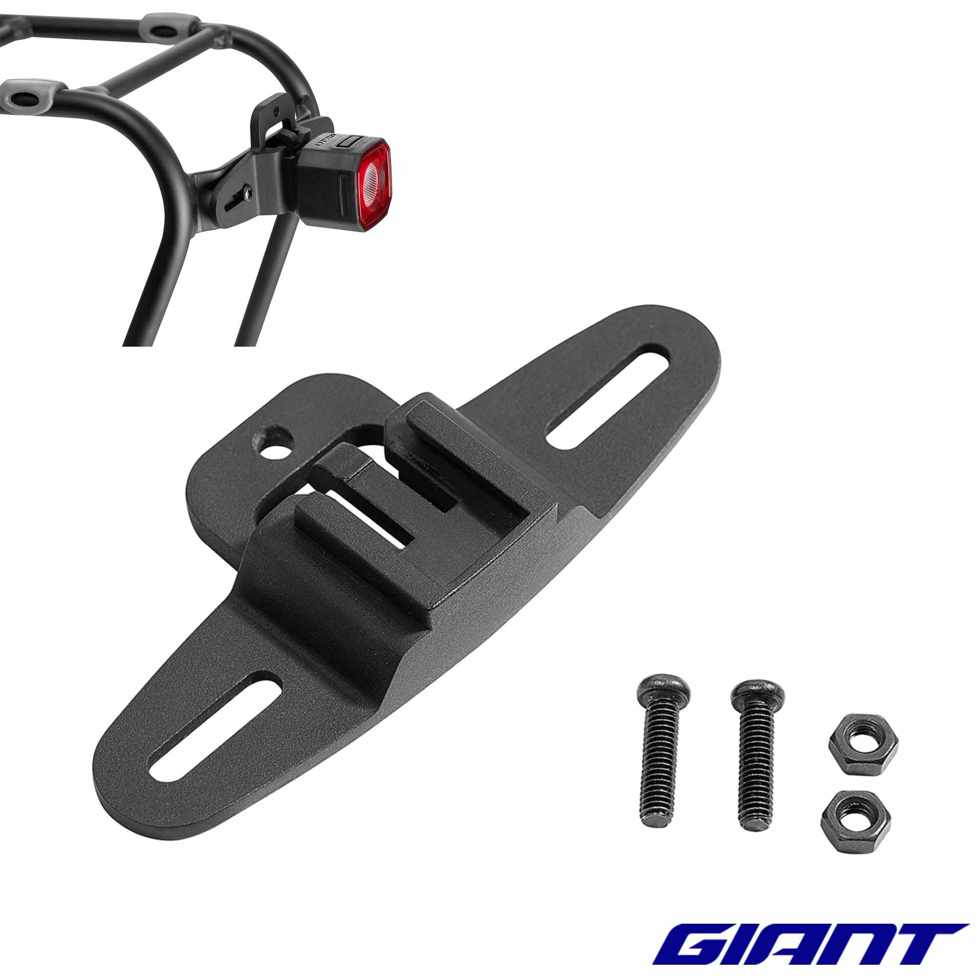 Support eclairage GIANT pour porte-bagage