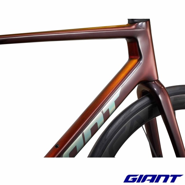 GIANT TCR Advanced SL 0 Red 2025 black lava
