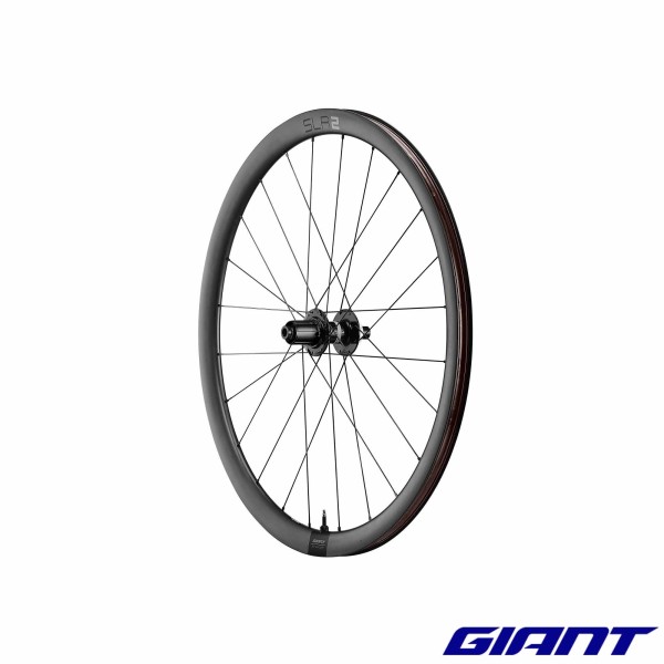 Roues GIANT SLR 2 36 Disc carbone course