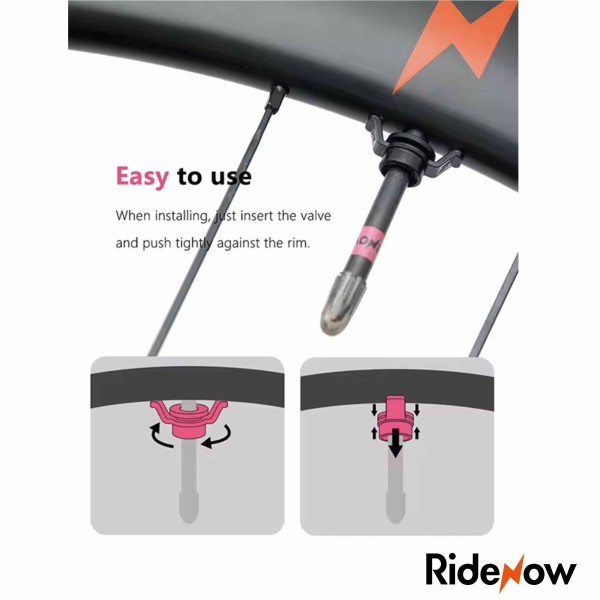 Bloquage valve presta RideNow