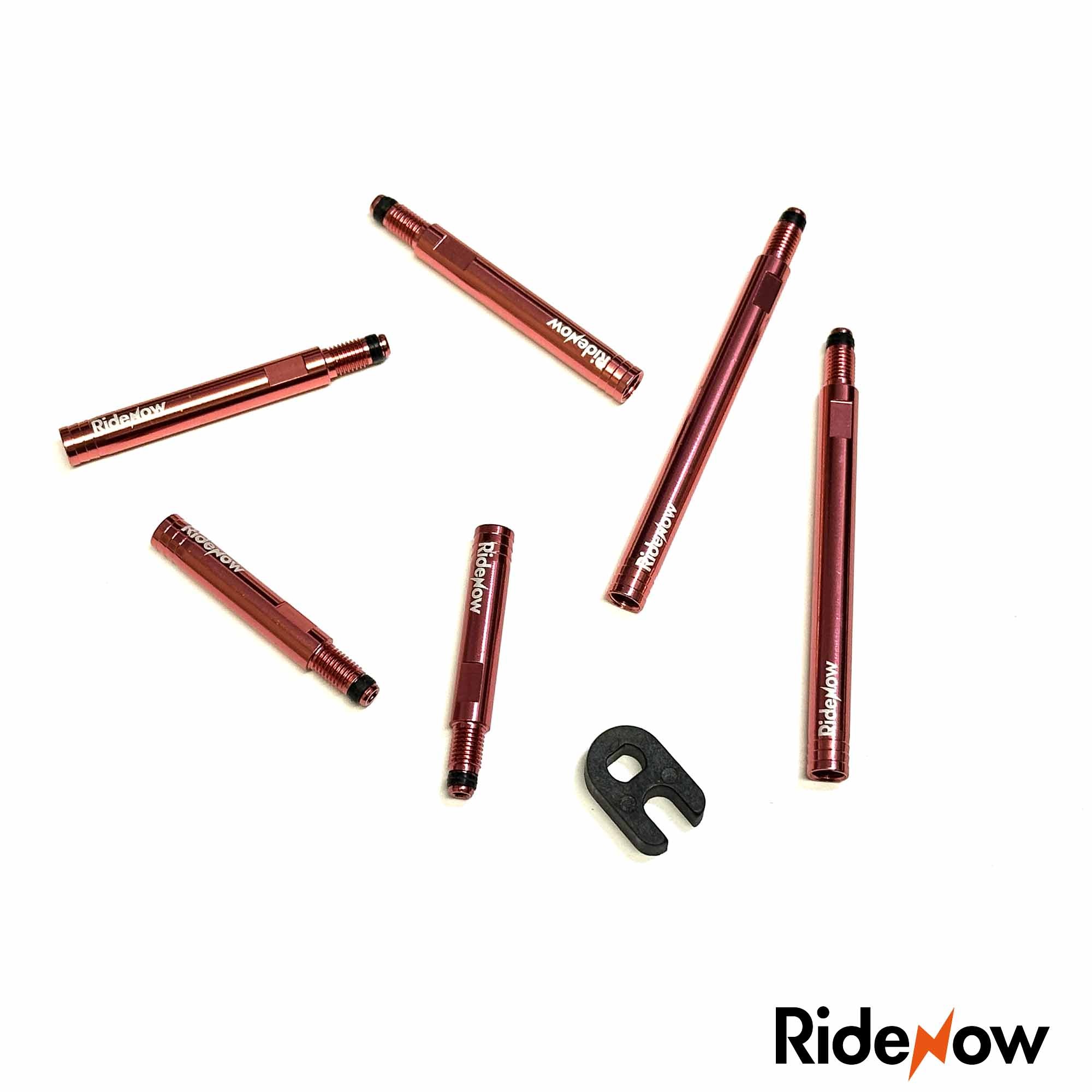 Extensions de valve RideNow 30/40/60mm