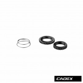 Kit rochets CADEX 60 dents CADEX lenticulaire patins et AR 35 Disc