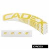 Kit de 6 stikers pour roue CADEX différentes couleurs