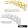 Kit de 6 stickers pour roue CADEX différentes couleurs