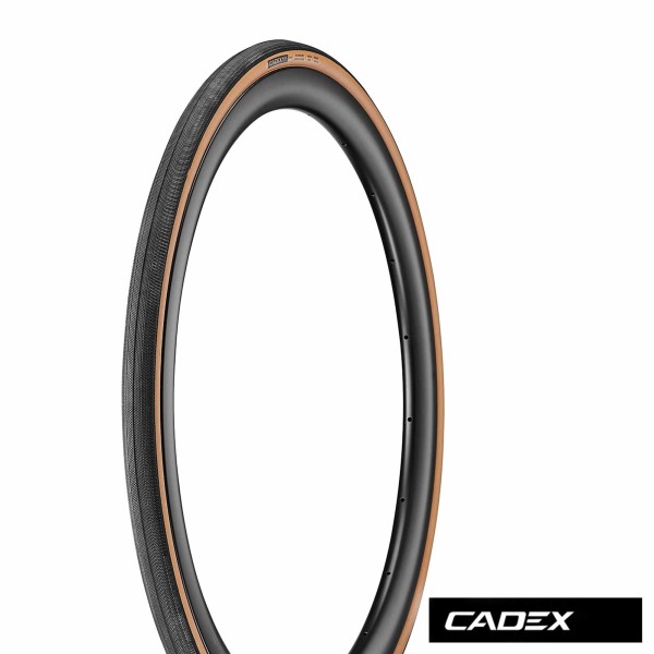 Pneu Cadex classic Tubeless 700x32C Tanwall marron