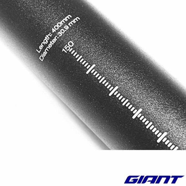 Tige de selle GIANT aluminium Ø30.9  400mm hauteur 150