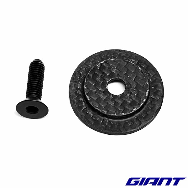 Bouchon de potence carbone GIANT OD2 pour pivot de fourche de Ø31.8mm