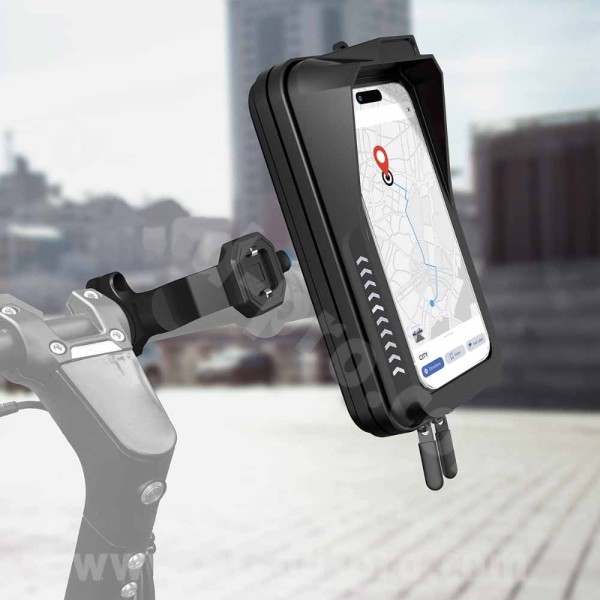 Support télephone coqué pour vélo attache Quick Lock Urban Moov T'NB orientable