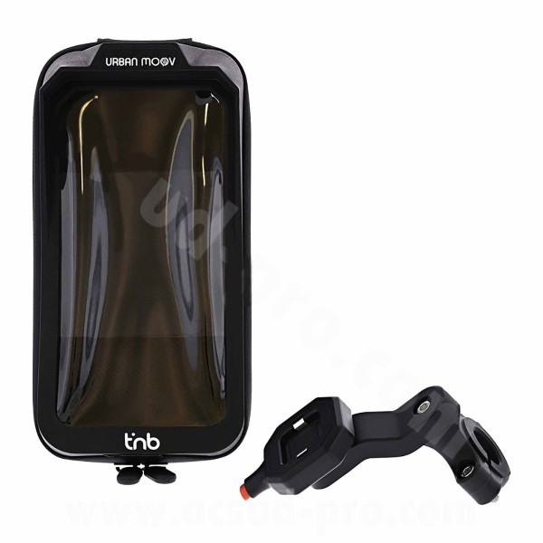 Support télephone coqué pour vélo attache Quick Lock Urban Moov T'NB rigide