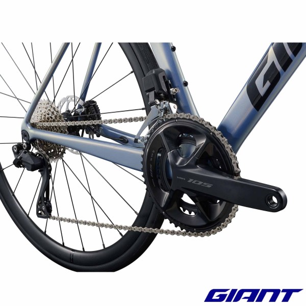 GIANT TCR Advanced 1 Dreamy Blue 2026 pédalier