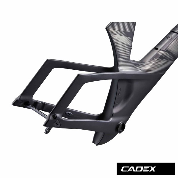 Kit cadre CADEX Tri Silver Rush carbone