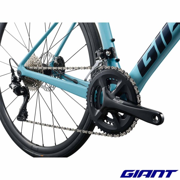 Defy Advanced 3 Mach Blue pedalier
