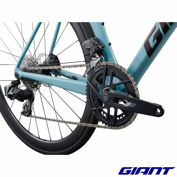 TCR Advanced Pro 1 AXS 2027 Mach Blue capteur puissance