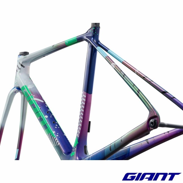Kit cadre GIANT TCR Advanced Pro 2027 Toxic Pulse cyclisme