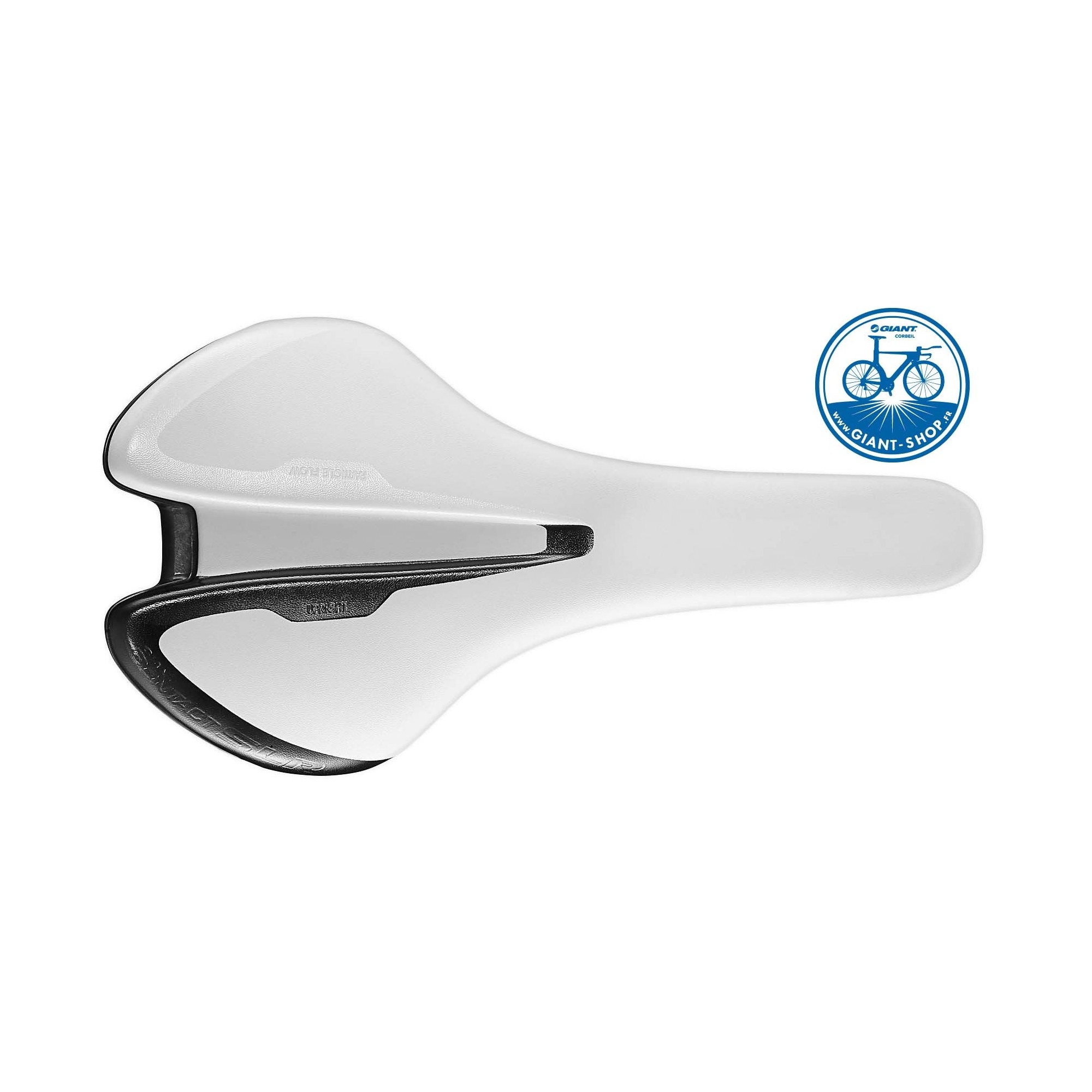 Selle Giant Contact SLR Upright Blanche