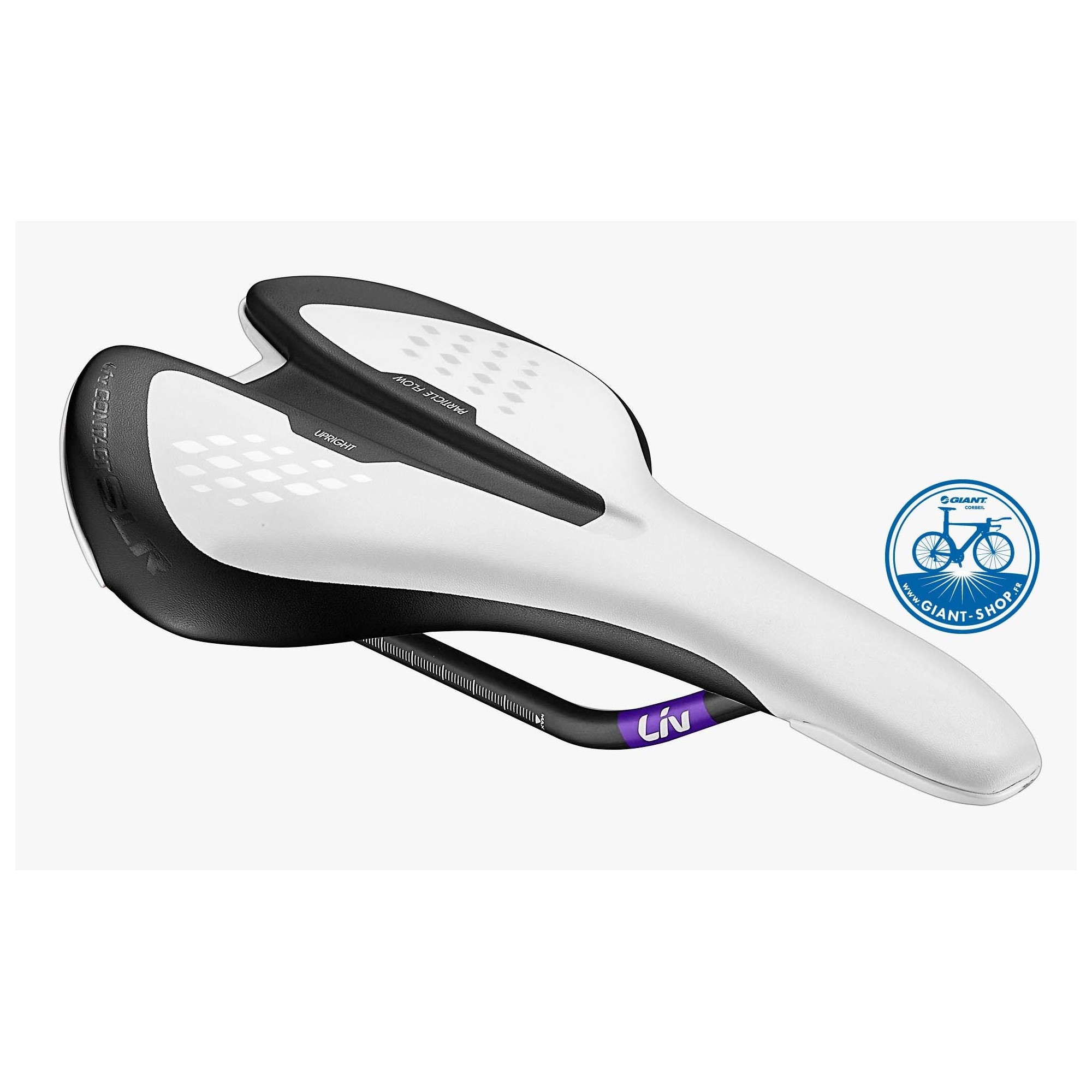 Selle Liv Contact SLR Upright Blanche