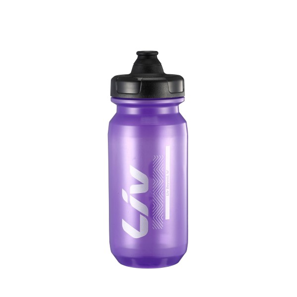 Bidon LIV Cleanspring transparent violet argent 600ml