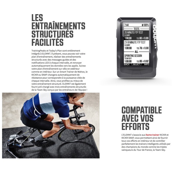 Compteur GPS Elemnt-Elemnt pack WAHOO