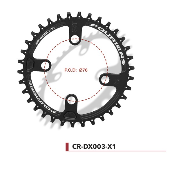 Plateau  Fouriers compatible Sram XX1 Fouriers cr-dx003-x1