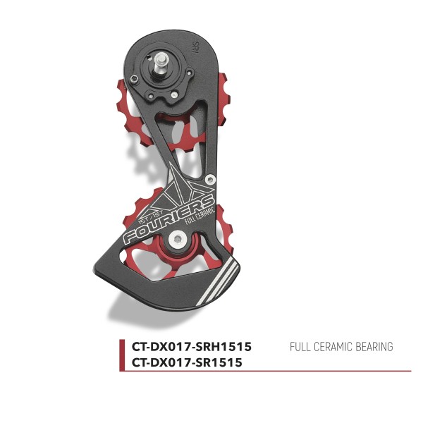 Chape Fouriers full-ceramic compatible SRAM® RED/ RORCE/ RIVAL