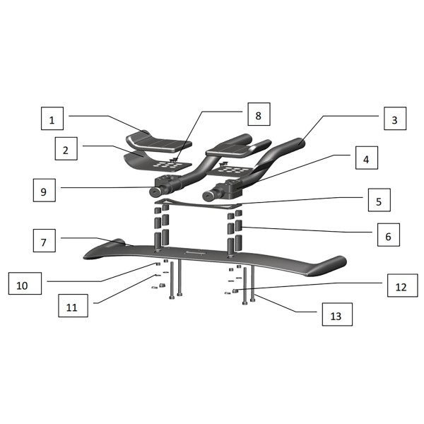 Kit vis rehausse Trinity & Avow Adv Pro depuis 2016