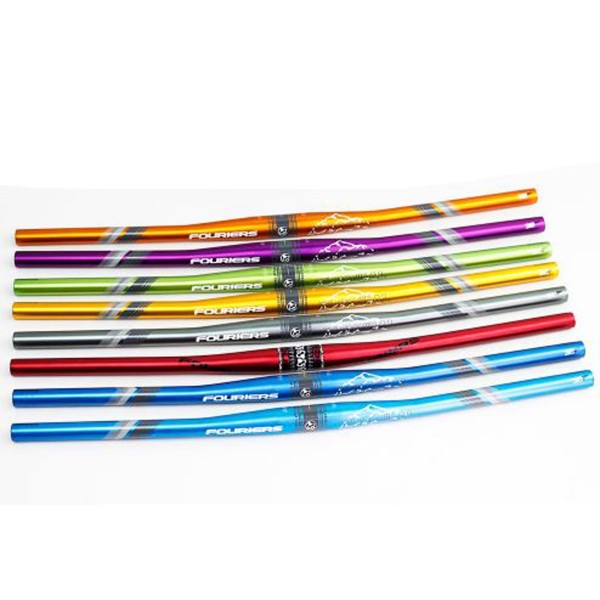 Cintre VTT Fouriers aluminium couleur HG Ø31,8 x 720mm Grande Résistance HB-MB010-N2-H
