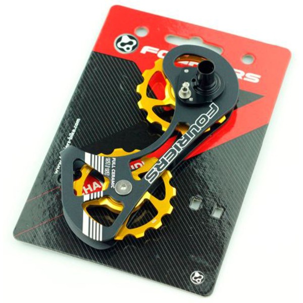 Grande Chape Fouriers Full ceramic 15 dents pour Shimano DuraAce & Ultegra Fouriers CT-D007-H1515