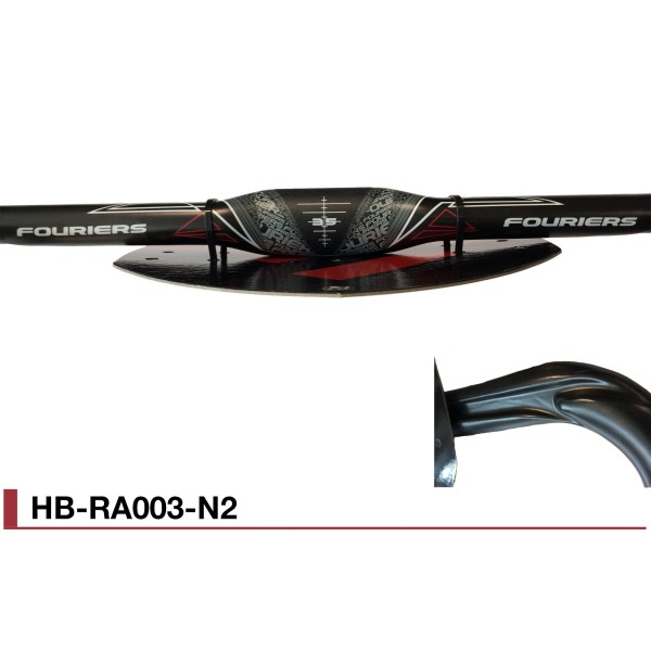 Guidon route carbone compact Fouriers Ø35mm HB-RA003-N2