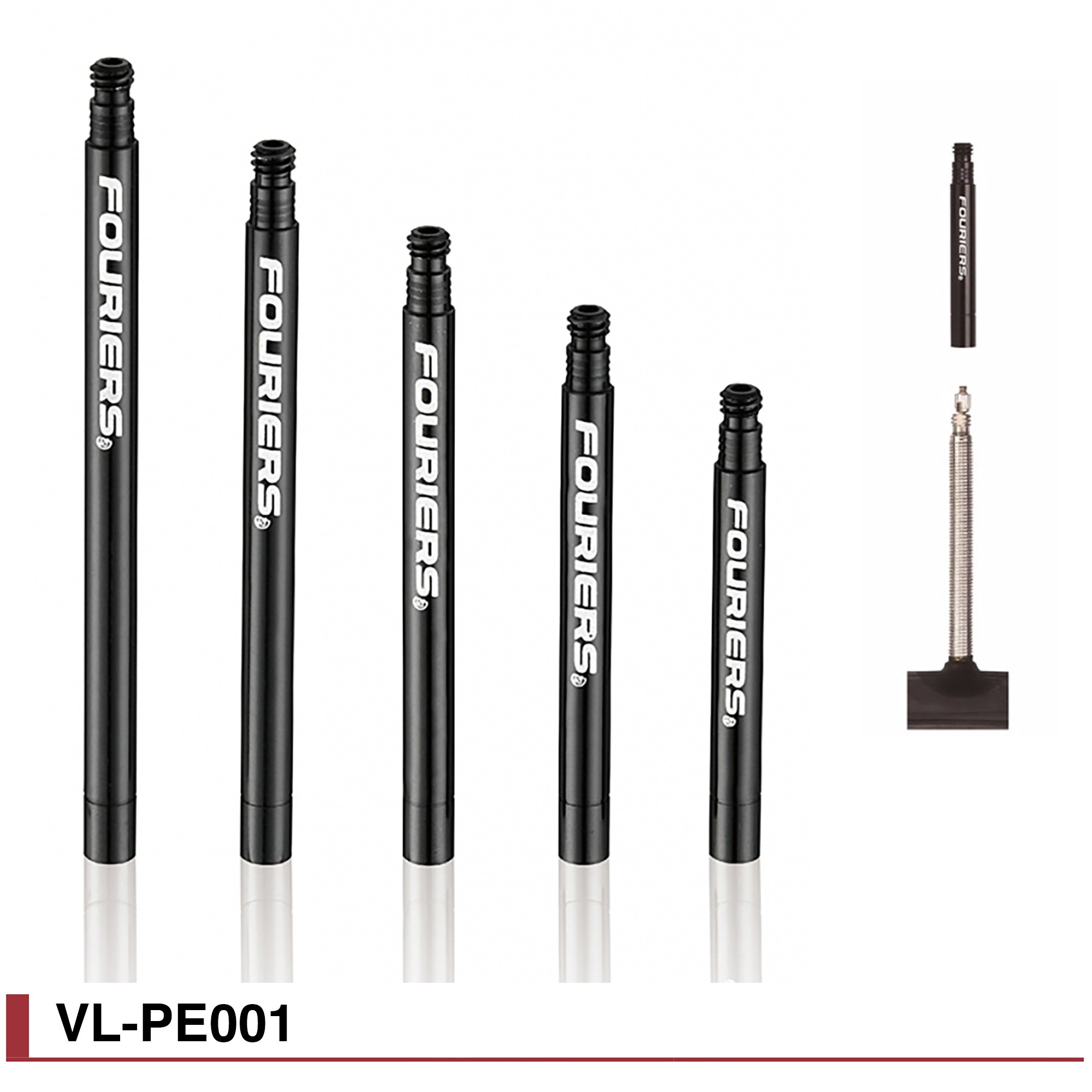 Prolongateurs de valves pour canons indémontables Fouriers vl-pe001