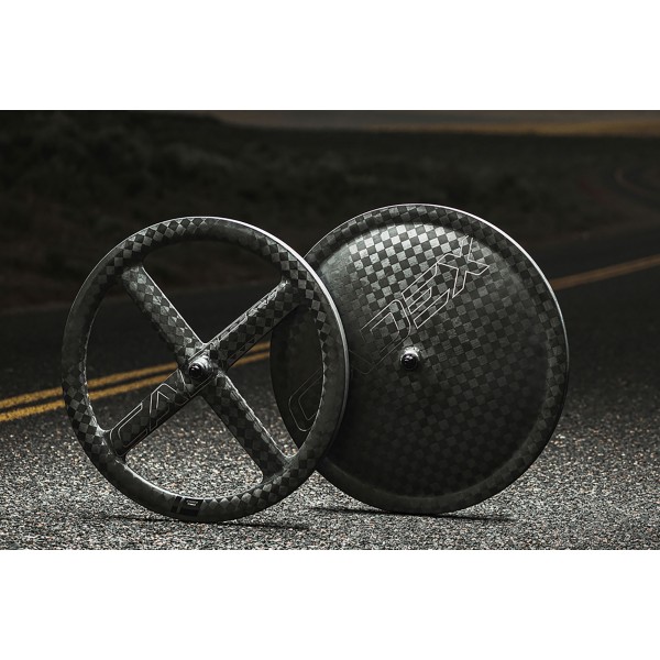 Roue CADEX Aero TT lenticulaire pleine Disc