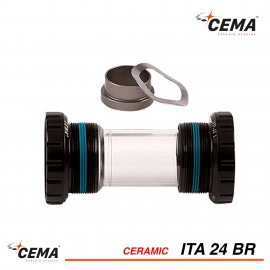 Boitier de pédalier céramique ITA 24 pour SRAM GXP® CEMA SRC-BT-ITA24BR
