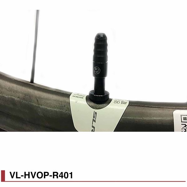 Valves Tubeless vélo de route Fouriers à gonflage rapide VL-HVOP