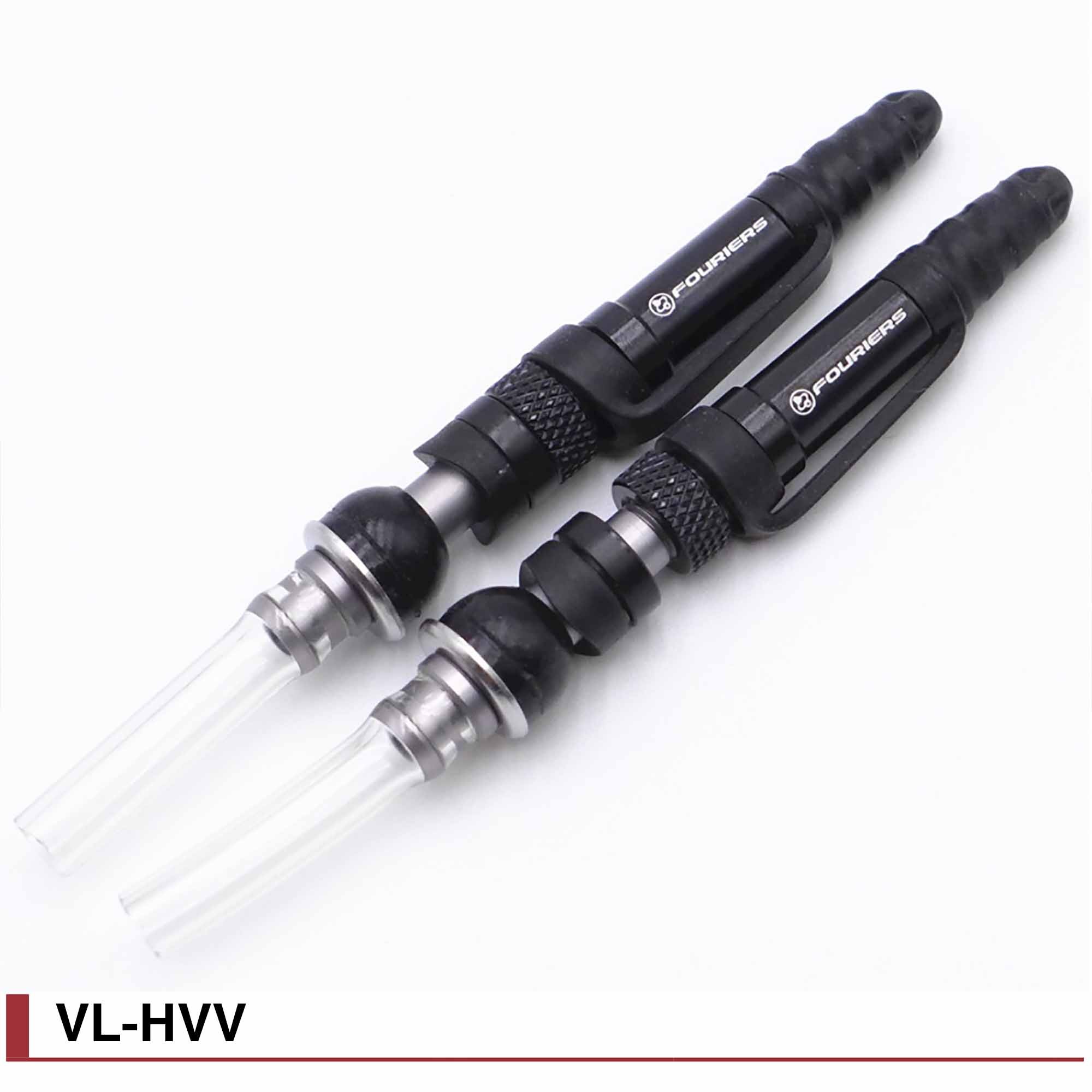 1 Paire Valves Tubeless 40 Mm Pour Vélo - Tige Universelle Schrader Base 10 Mm - Rouge