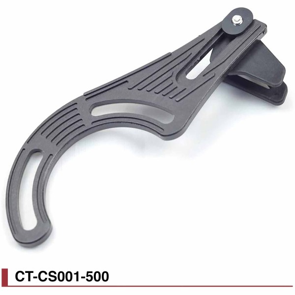 Guide chaine VTT Monoplateau Fouriers CT-CS001-500 vue arrière