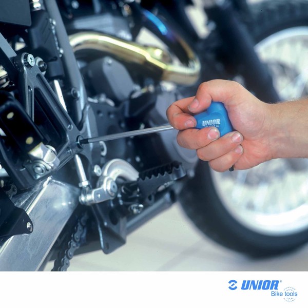 Clé Torx à poignée UNIOR de TX10 à TX40 - Véloseine