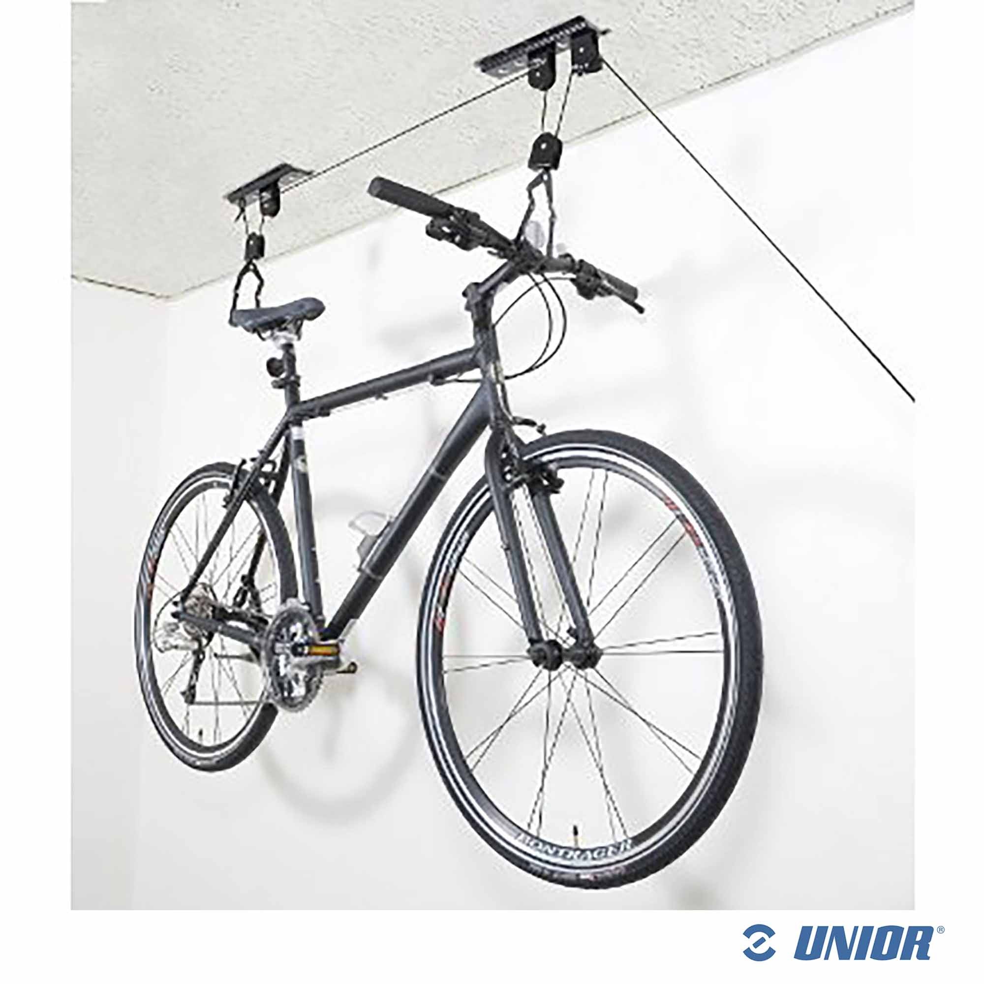 Range vélo au plafond UNIOR - Véloseine.fr