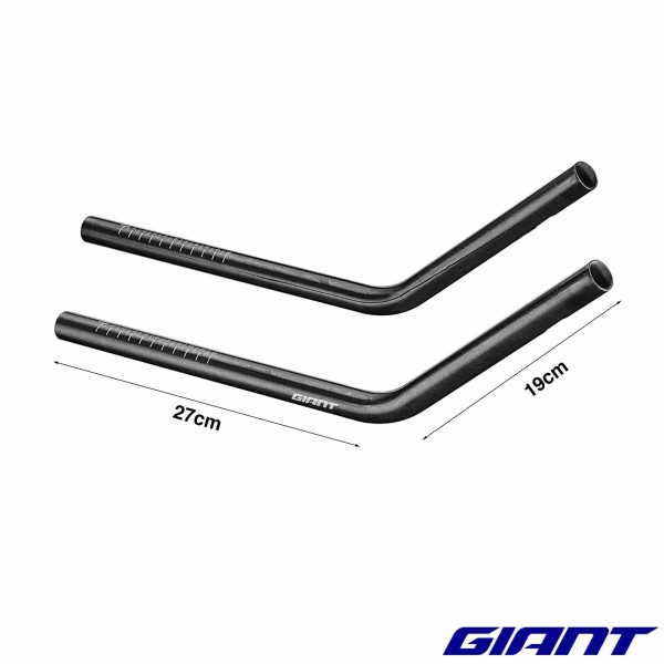 Tubes de prolongateurs de triathlon GIANT Carbone 40 degrés