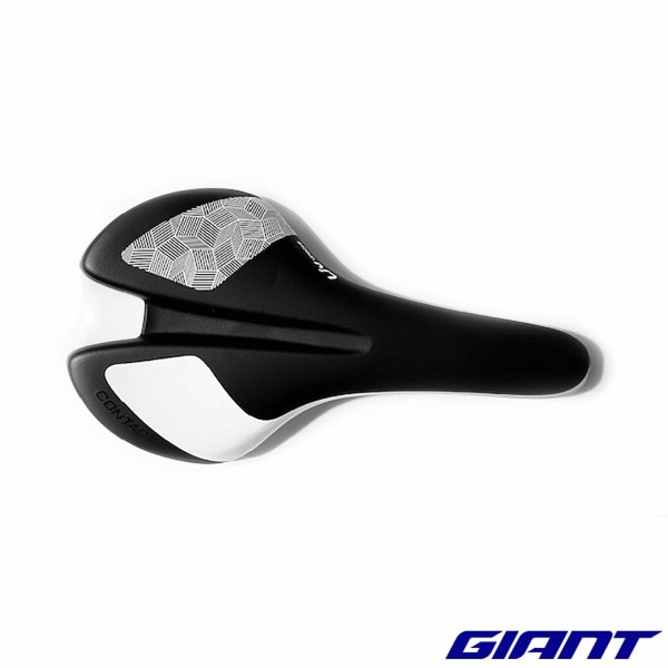 Selle LIV Contact Upright noir/blanc