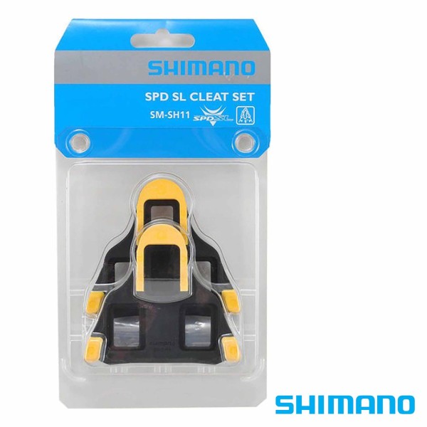 Paire de cales route SHIMANO SPD SL grande liberté 6°