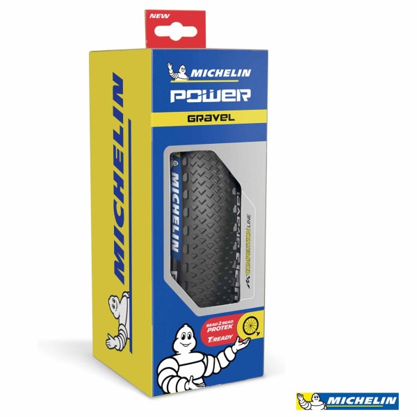 Pneu velo Gravel Michelin Power Competition Line 700x40C Tubeless Ready