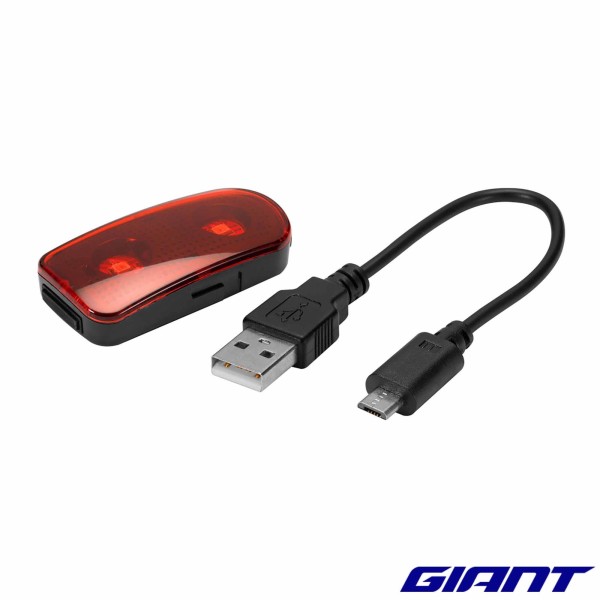 Eclairage GIANT Arrière Alumbra TL rechargeable pour casque GIANT