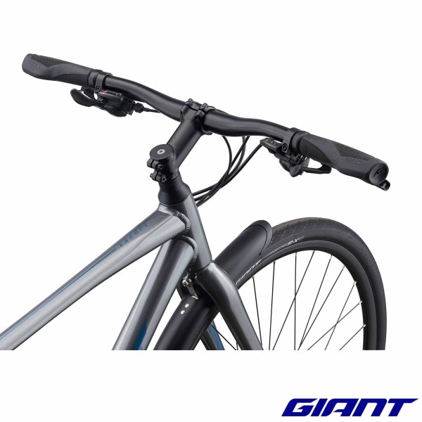 Vélo GIANT Escape City Disc 2 2022 guidon plat