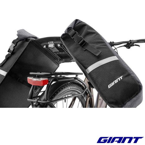 Paire de sacoches GIANT MIK 30 ou 48L étanches pose
