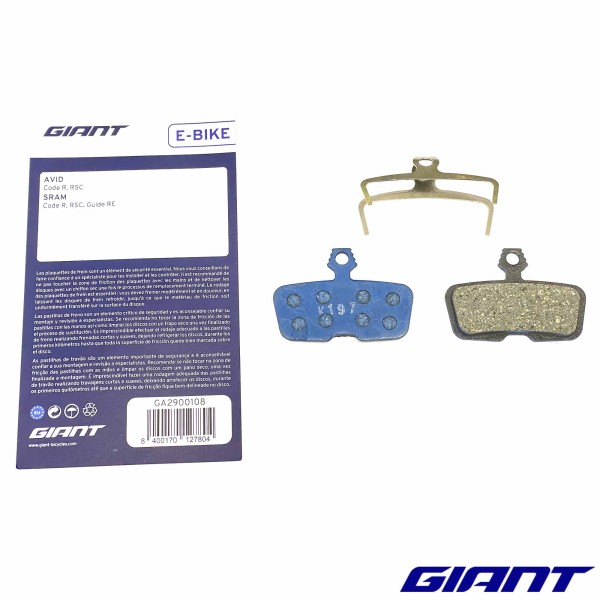 Plaquettes vae GIANT G-2908 AVID/SRAM