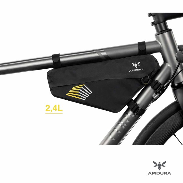 Sacoche de cadre Bikepacking APIDURA Racing Frame Pack 2,4L