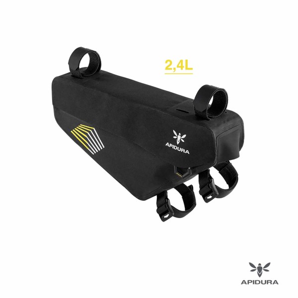 Sacoche de cadre Gravel Bikepacking APIDURA Racing Frame Pack 2,4L