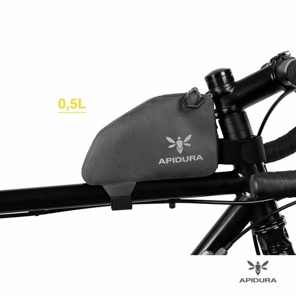 Sacoche de cadre Bikepacking APIDURA Expedition Top Tube Pack 0,5L